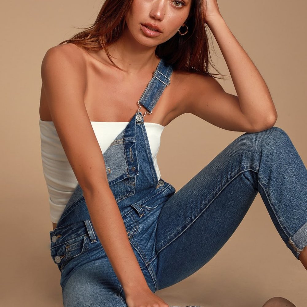 Levi's Original Overall Overalls Size Small Medium Wash (sold out everywhere!)